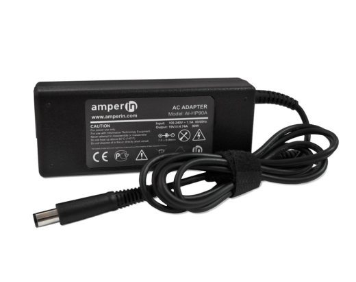 Блок питания (сетевой адаптер) для ноутбуков HP 19V 4.74A 90W 7.4x5.0, Amperin