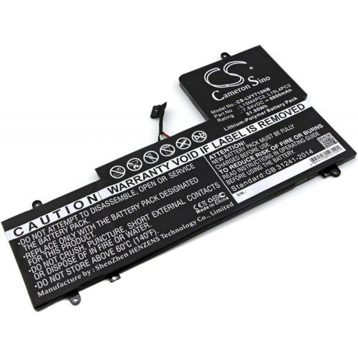 Аккумулятор CameronSino CS-LVY715NB для ноутбука Lenovo Yoga 710 15", 7.64В, 5800 мАч, 44.31 Вт, Li-Polymer, черный