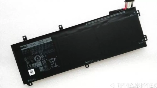 Аккумулятор (акб, батарея) RRCGW для ноутбукa Dell XPS 15 9550 9560 Precision 5510 11.4 В, 4850 мАч (оригинал)