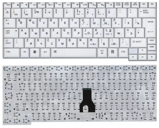 Клавиатура для ноутбука Toshiba Portege A600, A603, R500, R600, R601, R603
