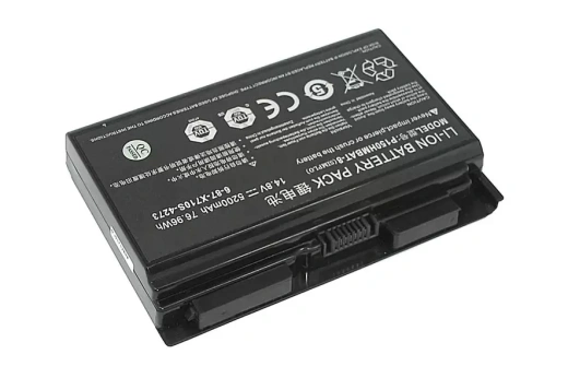 Аккумулятор для ноутбука DNS Clevo P150, P170 5200 мАч, 14.4В (оригинал)