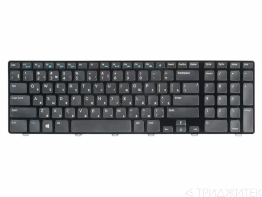 Клавиатура для ноутбука Dell INSPIRON 3721, 5721, горизонтальный Enter