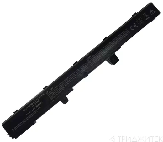 Аккумулятор для ноутбука Asus X441CA, X451, X551CA, (A41N1308), 2600 мАч, 14.4B, черный