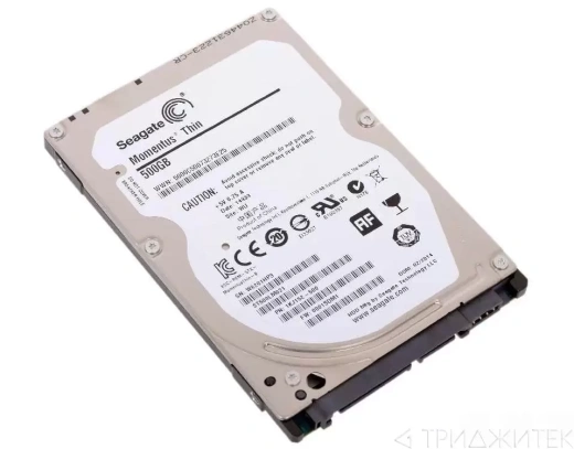 HDD SATA Seagate 500Gb из ноутбука