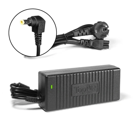 Блок питания (зарядное) TopON TOP-AC03 для ноутбуков Toshiba 19 В, 6.3 А, 5.5x2.5