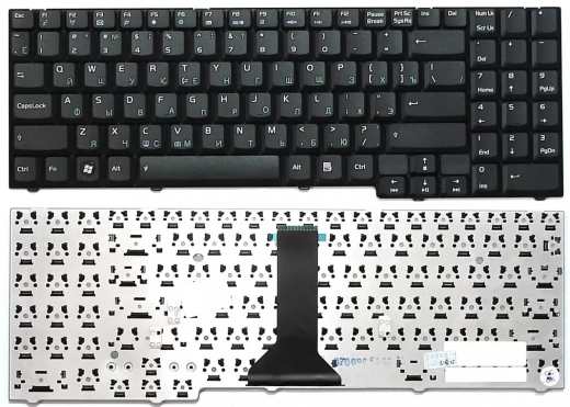 Клавиатура для ноутбука Asus F7Kr, F7L, F7Se, F7Sr, F7Z, M51Se, M51S, X56