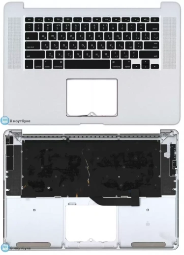 Клавиатура для ноутбука Apple MacBook Pro A1398 top panel (2012, Early 2013)