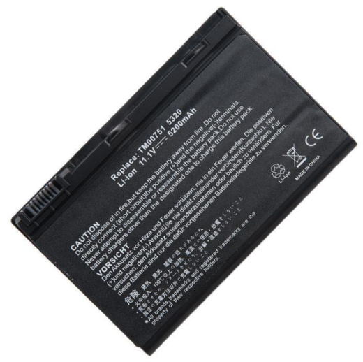 Аккумулятор для ноутбука Acer TravelMate 7520, 7520G, 5200mAh, 11.1V