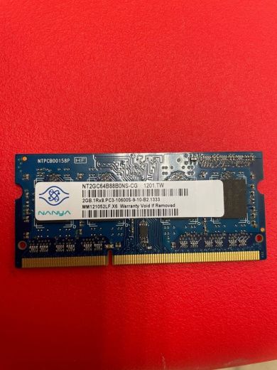 Оперативная память Nanya 2GB DDR3 SO-DIMM PC3-10600 