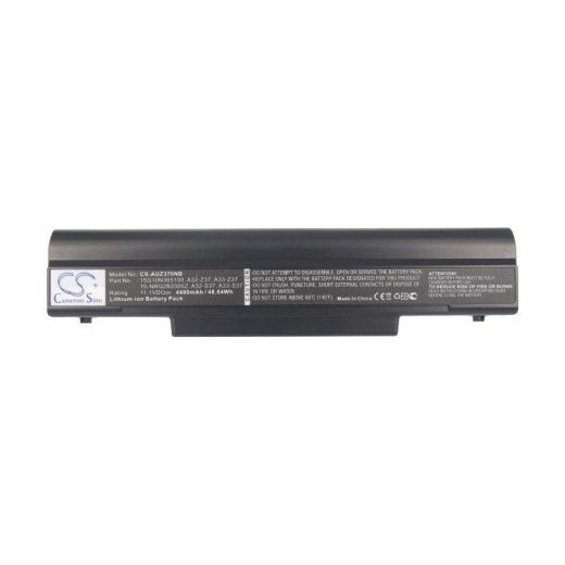 Аккумулятор CameronSino CS-AUZ370NB для ноутбука Asus S37, S37e, 11.1В, 4400 мАч, 48.84 Вт, Li-ion, черный