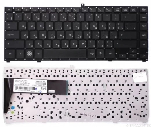 Клавиатура для ноутбука HP Probook 4410S, 4411S, 4413S, 4415S, 4416S чёрная