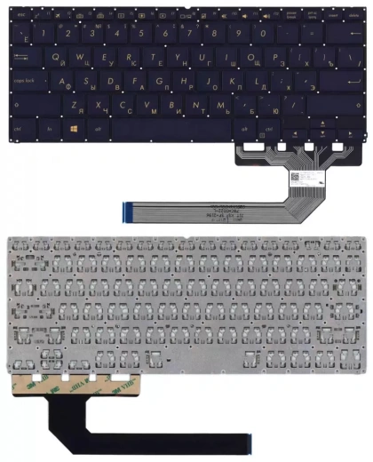 Клавиатура для ноутбука Asus ZenBook Flip S UX370UA черная
