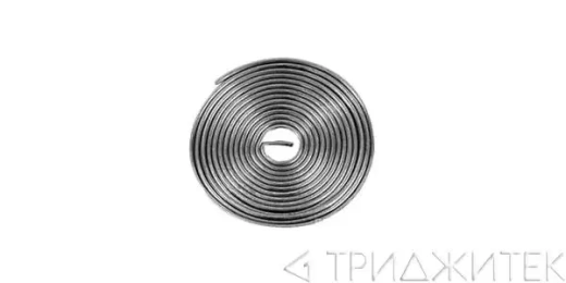 Припой-спираль, ПОС-40 диаметр 1 мм без канифоли, 10 г