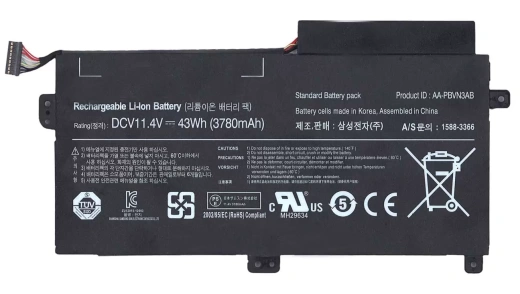 Аккумулятор для ноутбука Samsung 370R5E, 470R5E 4000 мАч, 10.8-11.34В (оригинал)