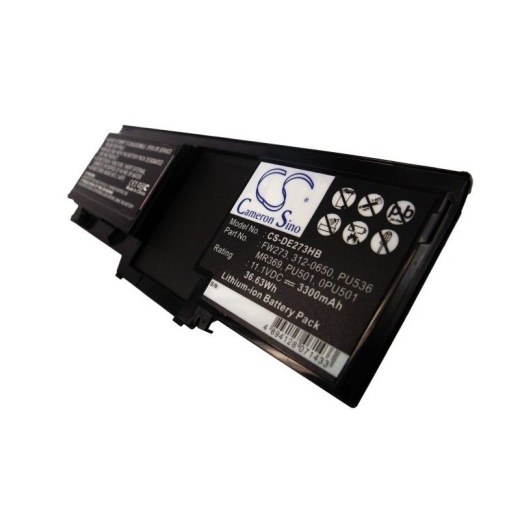 Аккумулятор CameronSino CS-DE273HB для ноутбука Dell Latitude XT, latitude XT2, 11.1В, 3300 мАч, 36.63 Вт, Li-ion, черный