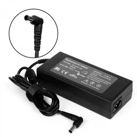 Блок питания для ноутбука Sony, 19.5 В, 6.15 А, 6.5x4.4, 120 Вт. PN: ADP-75UB/ А, ADP-75UB/B.