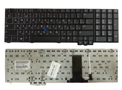 Клавиатура для ноутбука HP Compaq 8710P, 8710W чёрная