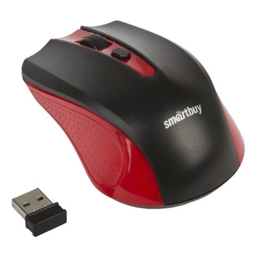 Мышь беспроводная Smartbuy ONE 352 красно-черная