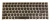 Клавиатура для ноутбука Lenovo IdeaPad U460 RU, Gold Frame, Key Series
