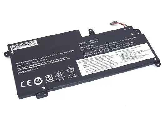 Аккумулятор для ноутбука Lenovo 01AV400-3S1P, 11.4 В, 3700 мАч