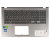 Верхняя часть корпуса (Palmrest) Asus X509, Gray (Сервисный оригинал)