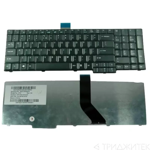 Клавиатура для ноутбука Acer Aspire 8920, 8930, 8920G, 8930G, 6930, 6930G, 7730Z чёрная