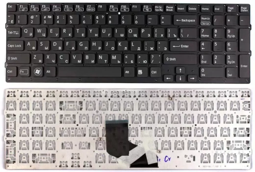 Клавиатура для ноутбука Sony Vaio VPC-F219fc VPC-F22 VPC-F23, черная