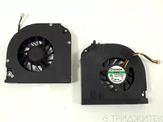 Вентилятор (кулер) для ноутбука Dell Latitude D531, D820, D830, Precision M65, M4300, Gateway Solo 9100, 3 pins