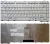 Клавиатура для ноутбука Toshiba Satellite A200 A205 A210 A215 M200 M205, белая