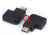 Удлинитель HDMI папа-мама угловой влево