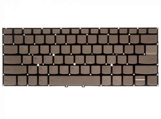 Клавиатура для ноутбука Lenovo Yoga C930-13IKB серебро с подсветкой