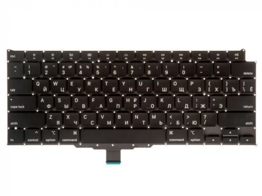 Клавиатура Apple Macbook Air 13" A2179 Black, Big Enter, RU
