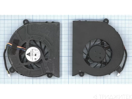 Вентилятор (кулер) для ноутбука Asus G53S, G53J, G53JW, G53SX, G53SW, G73H, G73J, G73S, G73JW, G73JH, G73SW, 4-pins