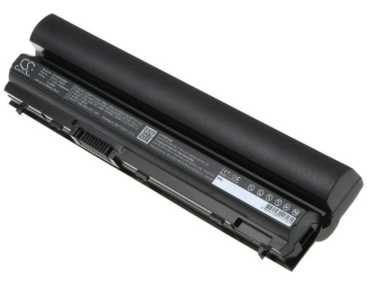 Аккумулятор CameronSino CS-DE6220DB для ноутбука Dell Latitude E5220, Latitude E6120, 11.1В, 6600 мАч, 73.26 Вт, Li-ion, черный