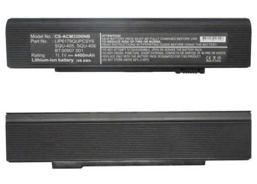 Аккумулятор CameronSino CS-ACM3200NB для ноутбука Acer TravelMate 3200, 11.1В, 4400 мАч, Li-ion, черный