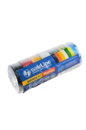 Изоляционная лента SafeLine Master (15 мм*5м), комплект 7 цветов