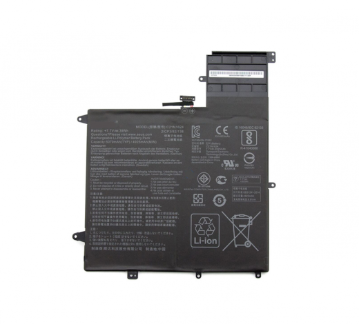 Аккумуляторная батарея для ноутбука Asus ZenBook Flip S UX370UA (C21N1624) 7.7V 5070mAh (оригинал)