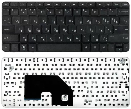 Клавиатура для ноутбука HP Compaq Mini CQ10 110-3000, 110-3100