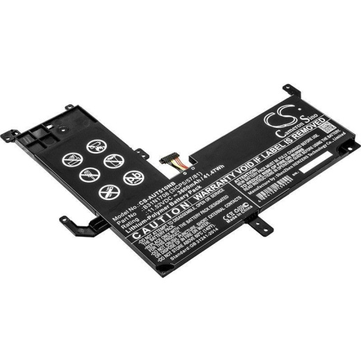 Аккумулятор CameronSino CS-AUT510NB для ноутбука Asus TP510, TP510UA, TP510UA-1A, 11.52В, 3600 мАч, 41.47 Вт, Li-Polymer, черный
