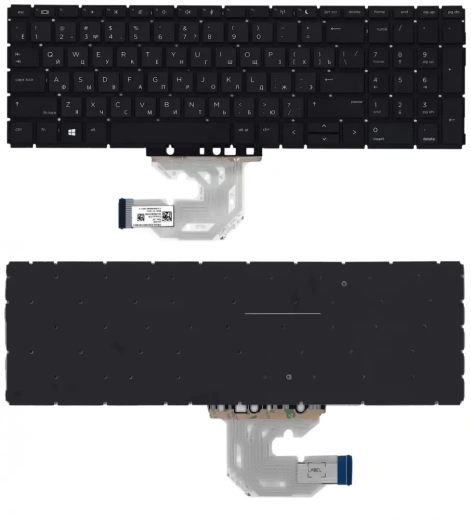 Клавиатура для ноутбука HP 450 G6 черная