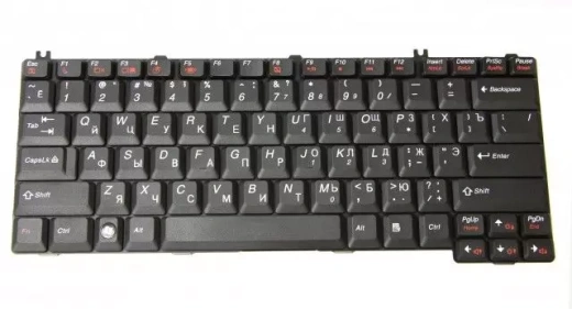 Клавиатура для Lenovo Ideapad Y330/Y430/U330 RU, Black