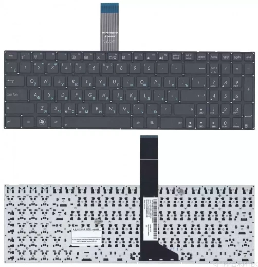 Клавиатура для ноутбука Asus X501, X501A, X501U чёрная