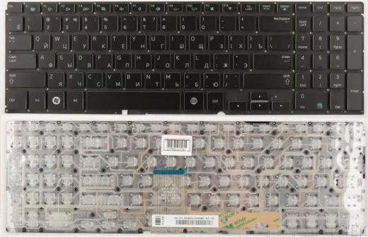 Клавиатура для ноутбука Samsung NP700Z5A 700Z5A, черная