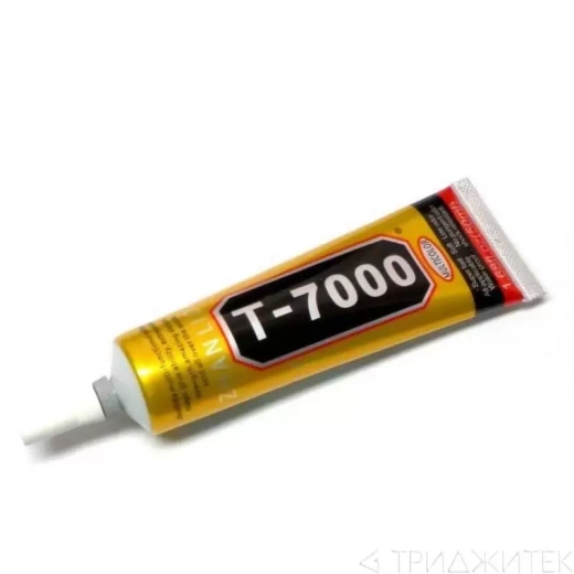 Клей, герметик для проклейки тачскринов T-7000, 50 мл., черный (оригинал)