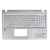 Клавиатура с топкейсом для ноутбука Asus X540UA, X540UB, X540BA, F540BA, F540UA, X540UB, серебристый, с разбора, царапины, щербинки