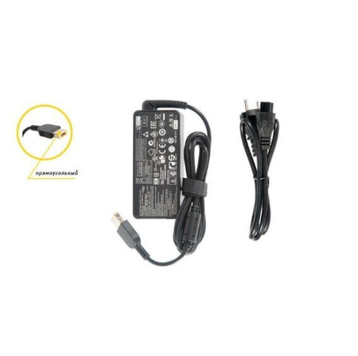 Блок питания для Lenovo 20В, 2.25A, 45Вт, прямоугольный, б.у.