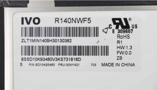 Матрица для Lenovo ThinkPad 25 20K7 14,0