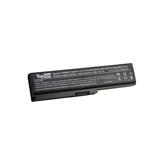 Аккумулятор (акб, батарея) TopON TOP-PA3634 для ноутбуков Toshiba 10.8 В, 4400 мАч