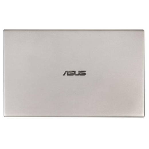 Задняя крышка для Asus S330U серебристая с разбора, царапины, потертости