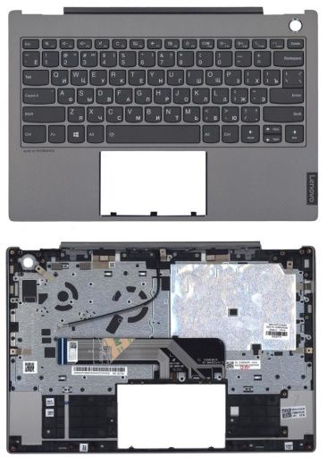 Клавиатура для ноутбука Lenovo ThinkBook 13s-IML топкейс подсветка